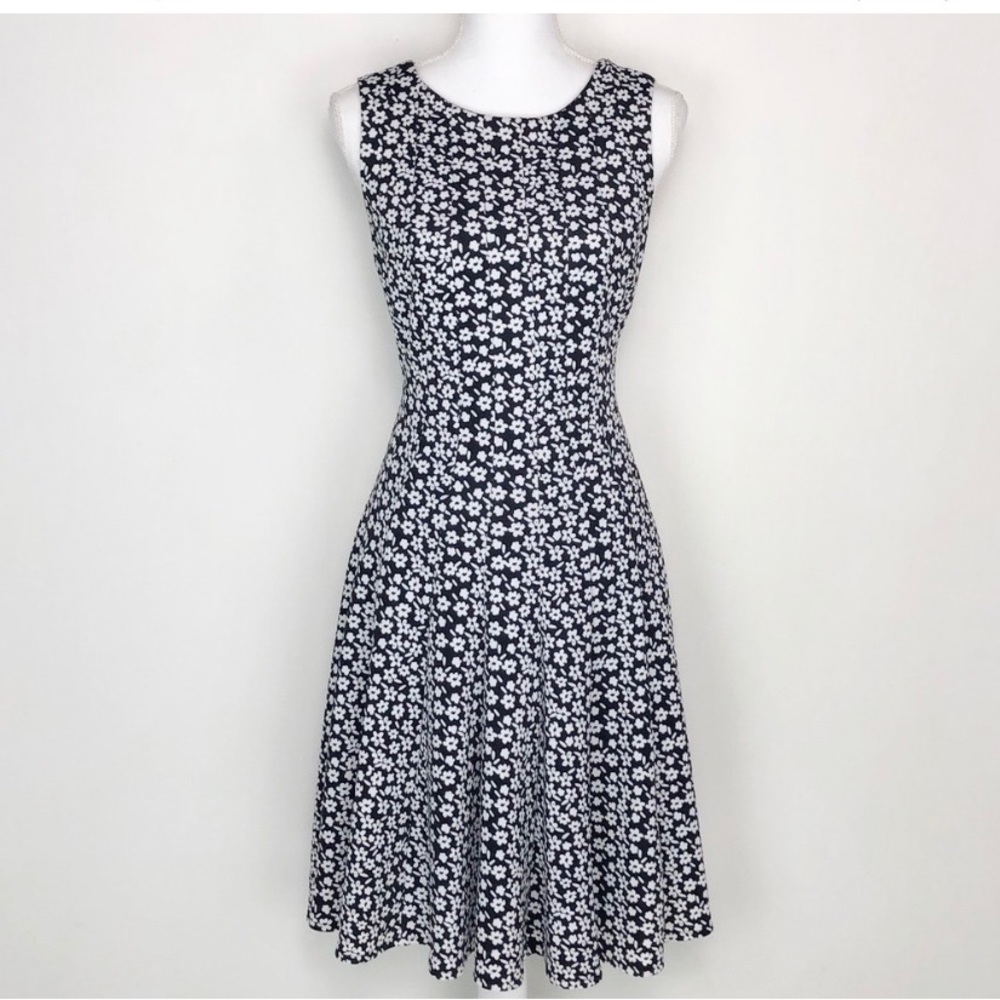 Karl Lagerfeld fit-and-flare dress